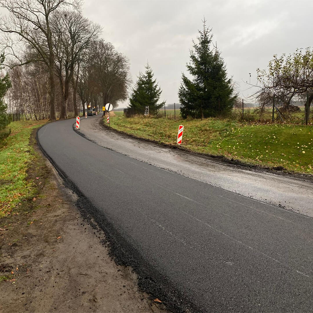 Kończymy przebudowę odcinka drogi powiatowej DP1139G w&nbsp;gminie Główczyce